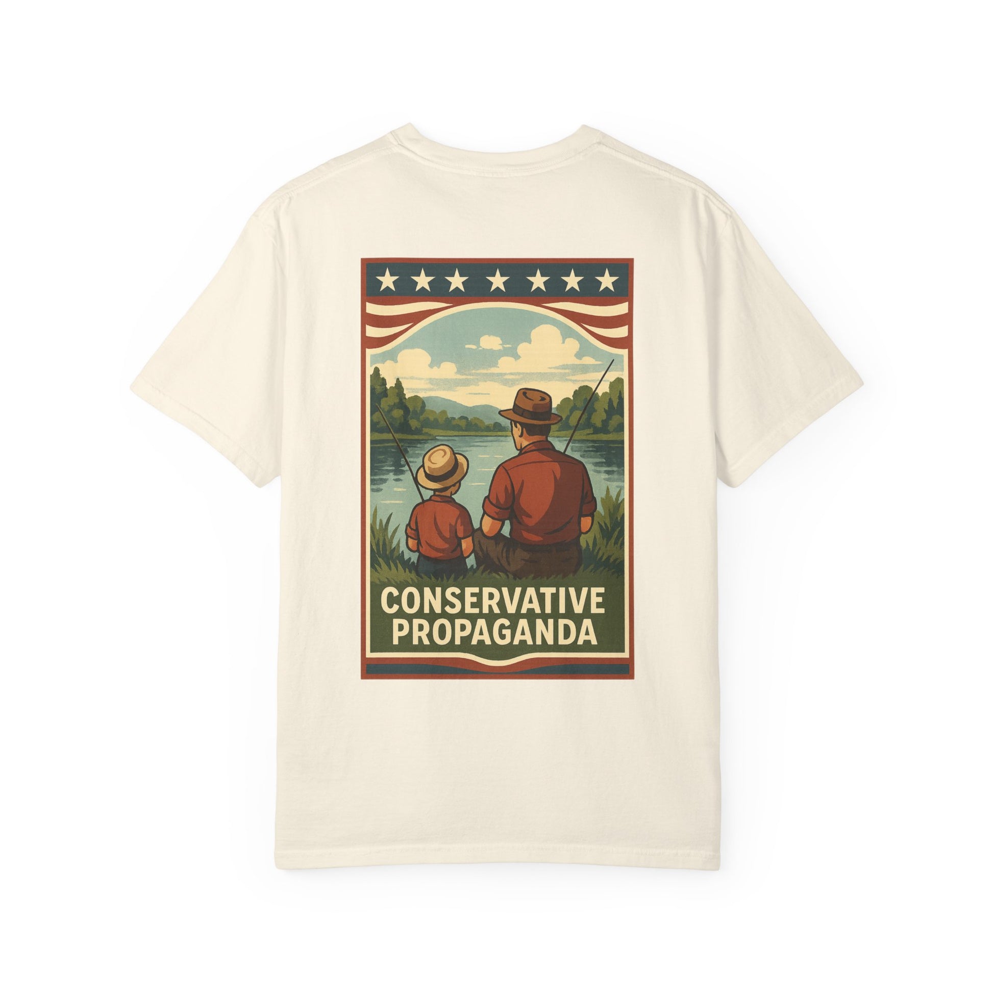 Conservative Propaganda "Fishing" Tee